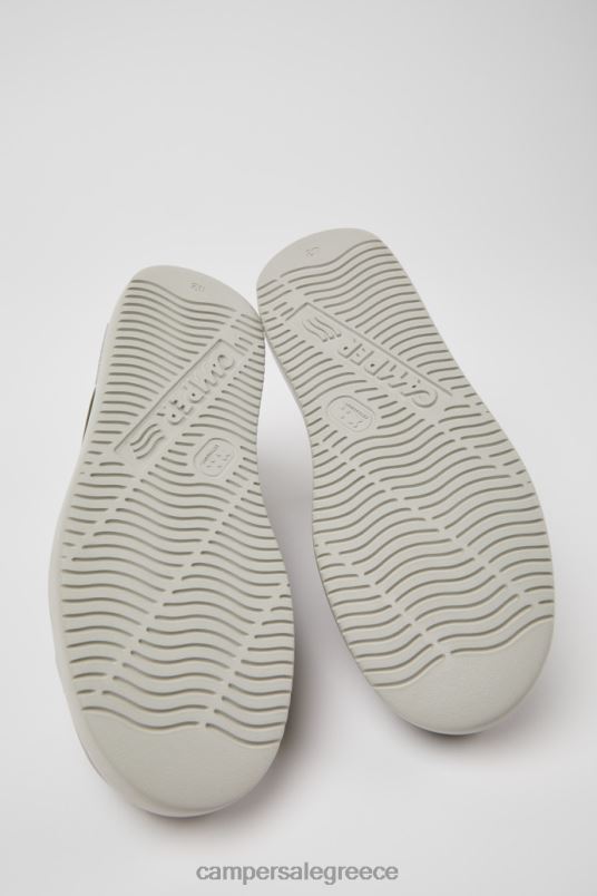 runner k21 πράσινα και λευκά δερμάτινα και σουέντ αθλητικά παπούτσια νέες παραλαβές Camper V20TF1667 πράσινος