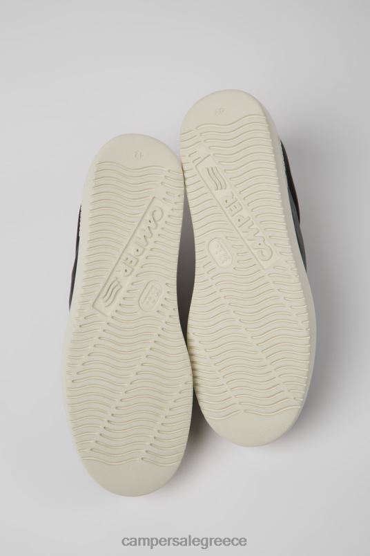 runner k21 μαύρα σουέτ και δερμάτινα sneakers νέες παραλαβές Camper V20TF1625 μαύρος