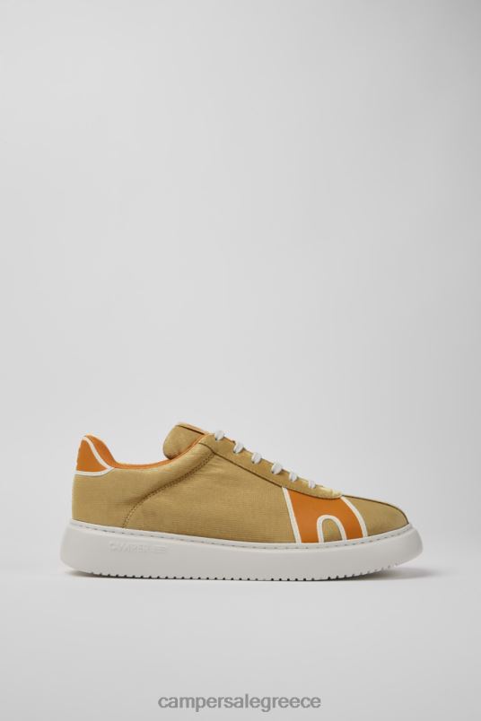 runner k21 καφέ πορτοκαλί και μπεζ sneakers για άνδρες νέες αφίξεις Camper V20TF1668 καφέ