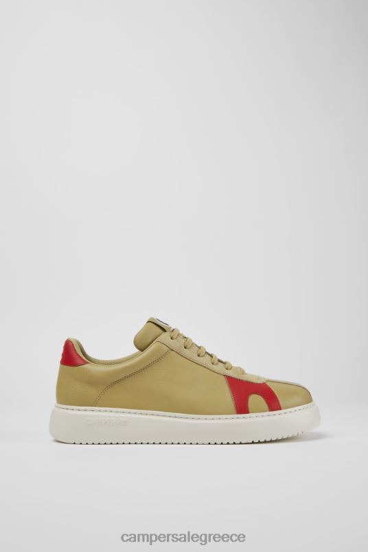 runner k21 μπεζ σουέντ και δερμάτινα sneakers νέες παραλαβές Camper V20TF1690 μπεζ