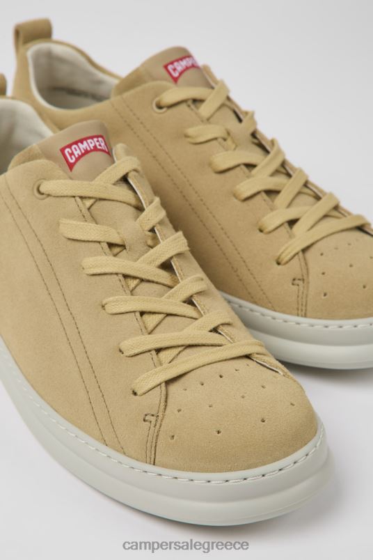 αθλητικά παπούτσια runner μπεζ nubuck για άνδρες νέες αφίξεις Camper V20TF1517 μπεζ