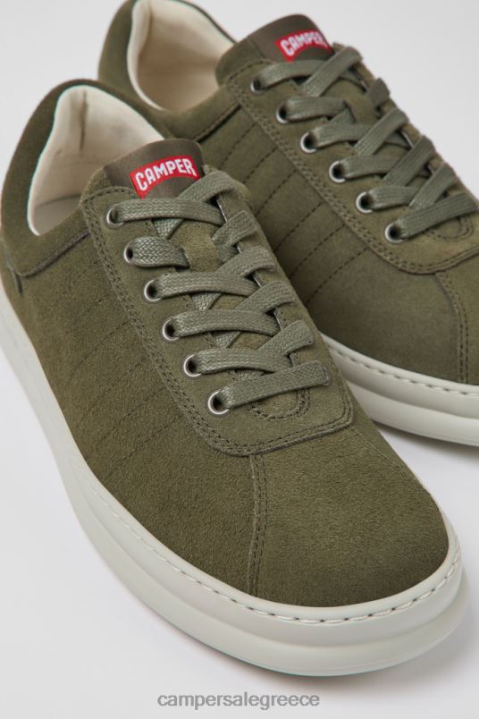 αποκλειστικά αθλητικά παπούτσια runner πράσινα nubuck για άνδρες Camper V20TF1518 πράσινος