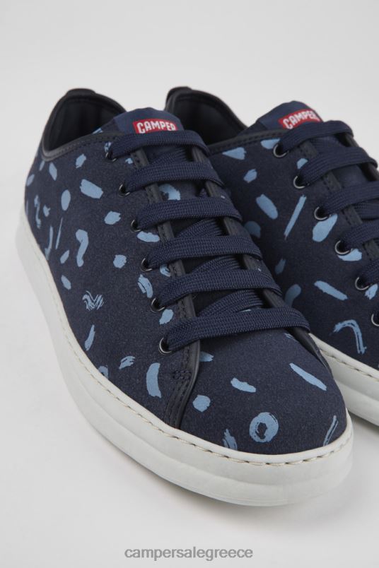 αποκλειστικά ανδρικά αθλητικά παπούτσια runner πολύχρωμα nubuck και δερμάτινα Camper V20TF1555 πολύχρωμος