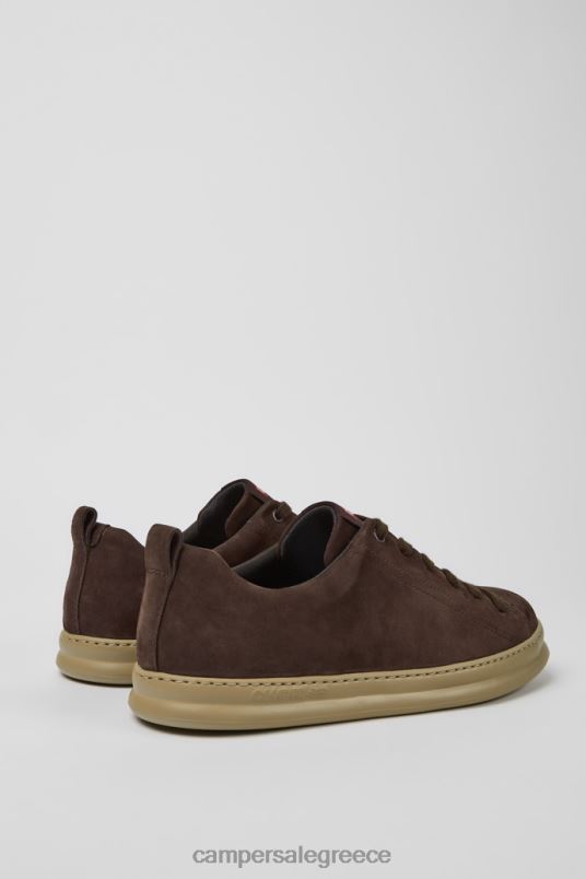 σχέδιο runner καφέ αθλητικά παπούτσια nubuck για άνδρες Camper V20TF355 καφέ