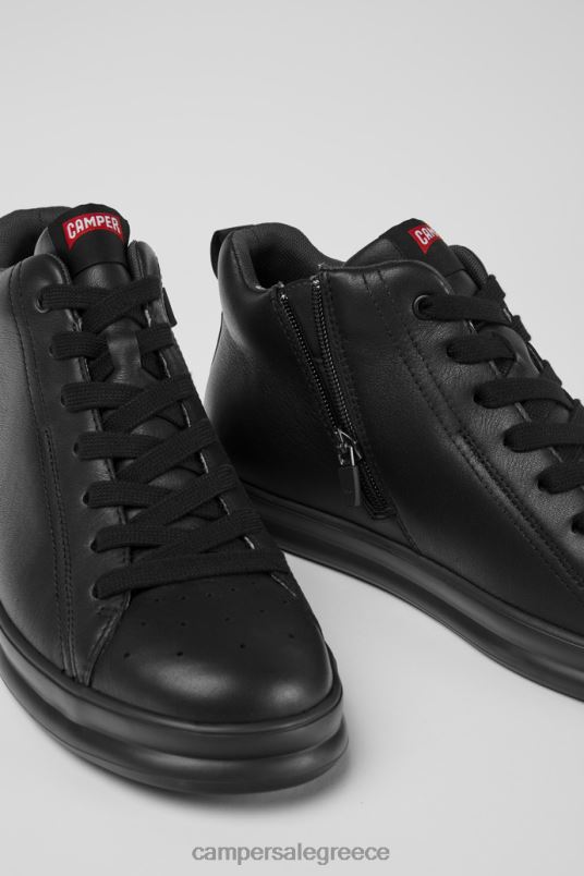 runner μαύρα δερμάτινα sneakers νέες παραλαβές Camper V20TF1607 μαύρος