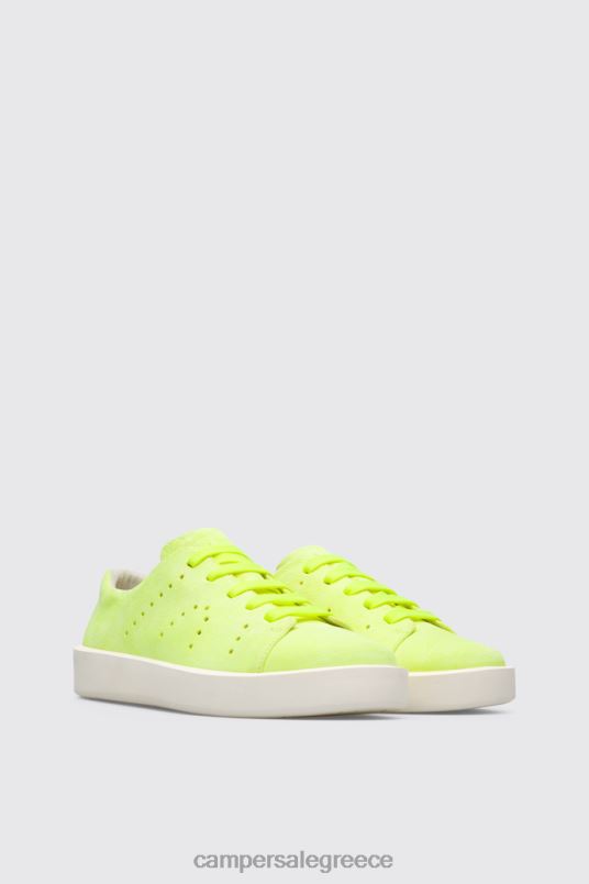 Ανδρικό sneaker σε κίτρινο σχέδιο courb Camper V20TF1711 νέο