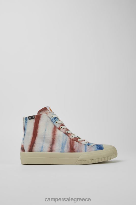 x efi πολύχρωμα πάνινα παπούτσια από οργανικό βαμβάκι για άνδρες Camper V20TF1642 πολύχρωμος