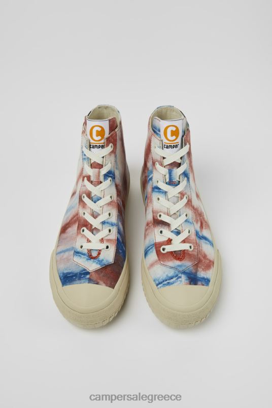 x efi πολύχρωμα πάνινα παπούτσια από οργανικό βαμβάκι για άνδρες Camper V20TF1642 πολύχρωμος