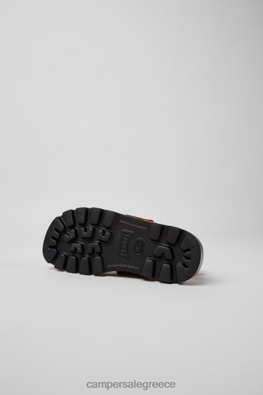 Design Brutus Sandal Brown Leather Sandals For Women Camper V20TF9 Brown