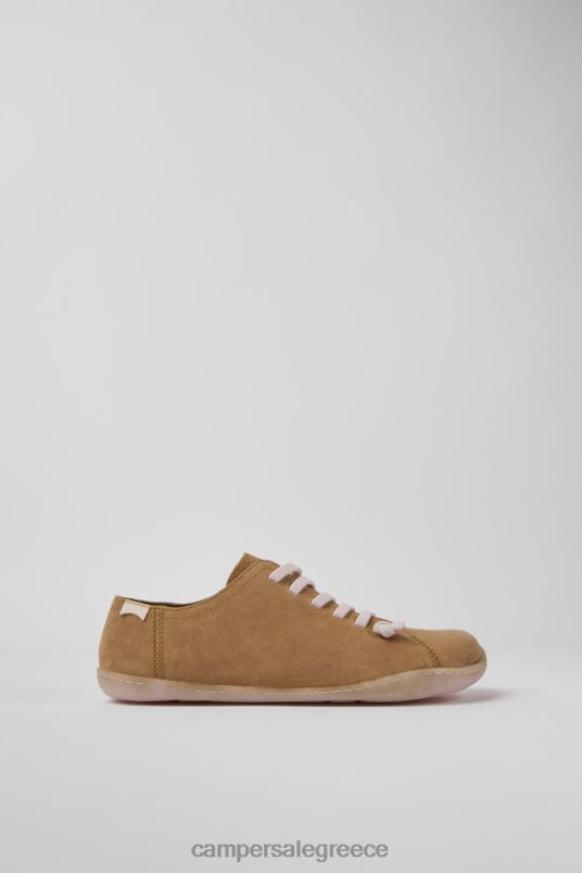 ExclusivePeu Brown Leather Shoes For Women Camper V20TF20 Brown