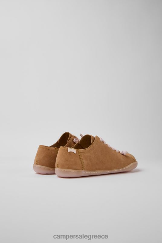 ExclusivePeu Brown Leather Shoes For Women Camper V20TF20 Brown