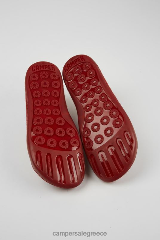 ExclusivePeu Burgundy Wool And Viscose Shoes For Women Camper V20TF28 Burgundy