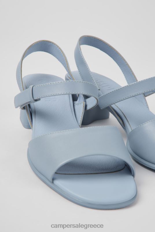 Design Katie Blue Leather Sandals For Women Camper V20TF72 Blue