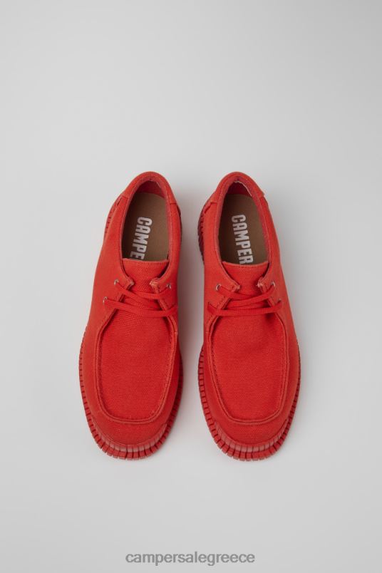 Design Pix Red Recycled Cotton Shoes For Women Camper V20TF93 Red