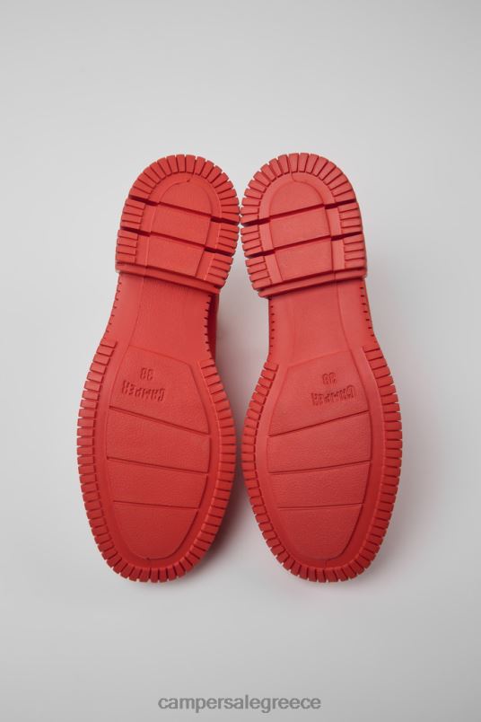 Design Pix Red Recycled Cotton Shoes For Women Camper V20TF93 Red