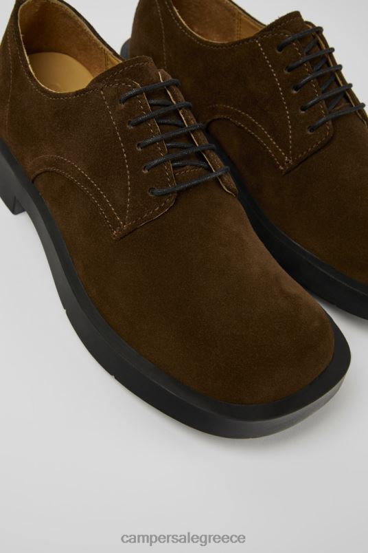 ExclusiveMil 1978 Brown Nubuck Shoes For Women Camper V20TF85 Brown