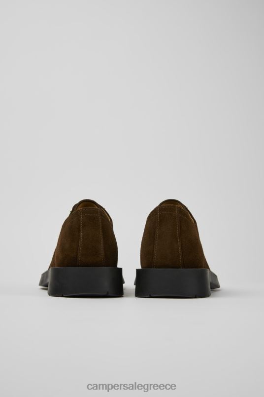 ExclusiveMil 1978 Brown Nubuck Shoes For Women Camper V20TF85 Brown