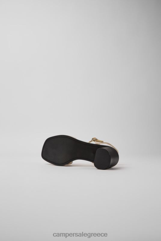 Meda Beige Recycled Hemp And Cotton Sandals For Women Exclusive Camper V20TF80 Beige