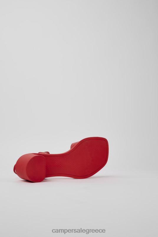 Meda Red Leather Sandals For WomenNew Arrivals Camper V20TF84 Red