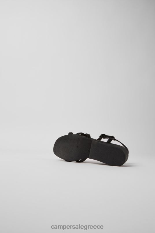 Minikaah Black Sandal For Women New Arrivals Camper V20TF65 Black