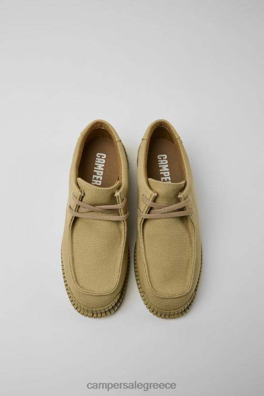 Pix Beige Recycled Cotton Shoes For Women Exclusive Camper V20TF94 Beige