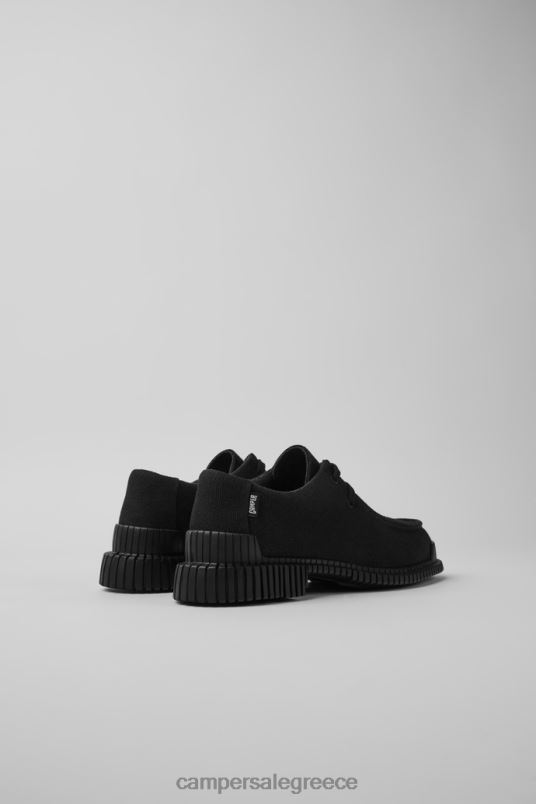 Pix Black Recycled Cotton And Leather Shoes For WomenNew Arrivals Camper V20TF95 Black