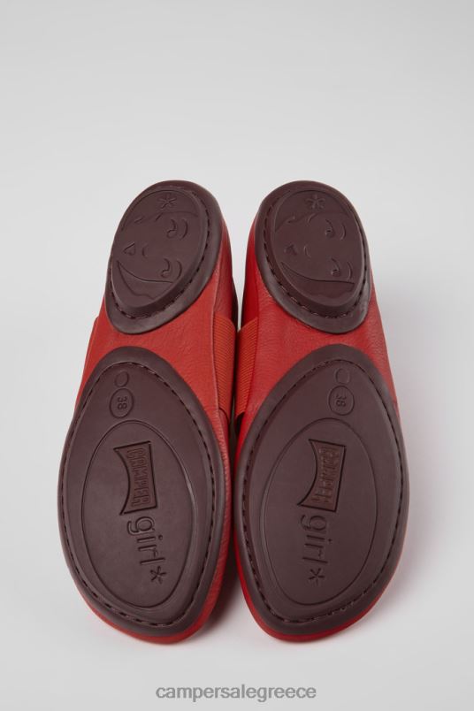 Right Red Leather Shoes For WomenNew Arrivals Camper V20TF98 Red