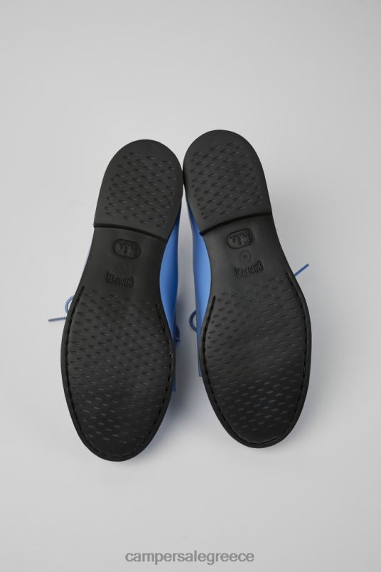 Twins Blue And Green Leather Shoes For WomenNew Arrivals Camper V20TF117 Blue