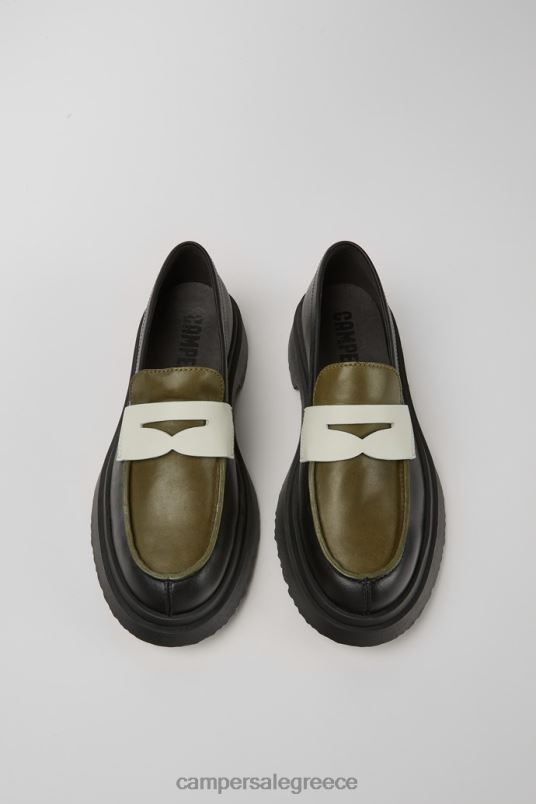 Walden Black And White Loafers For WomenNew Arrivals Camper V20TF130 Black