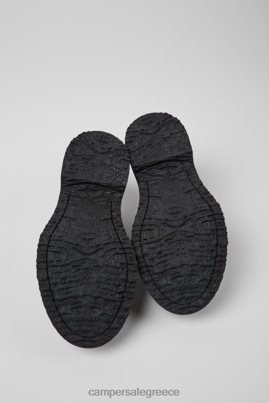 Walden Black Leather Loafers For WomenNew Arrivals Camper V20TF132 Black