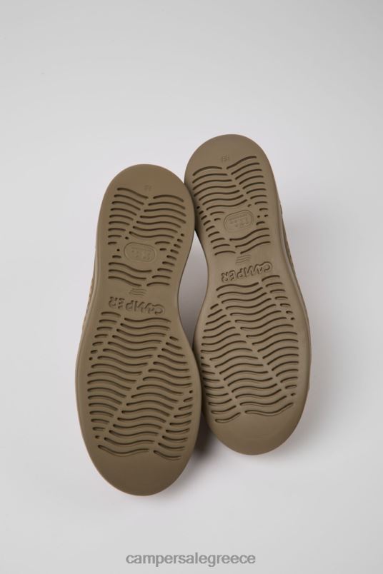 Design Runner Up Beige Recycled Leather Sneakers For Women Camper V20TF171 Beige