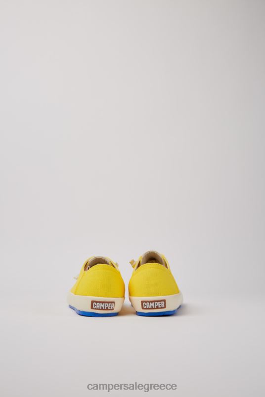 ExclusivePeu Rambla Yellow Recycled Cotton Sneakers For Women Camper V20TF157 Yellow