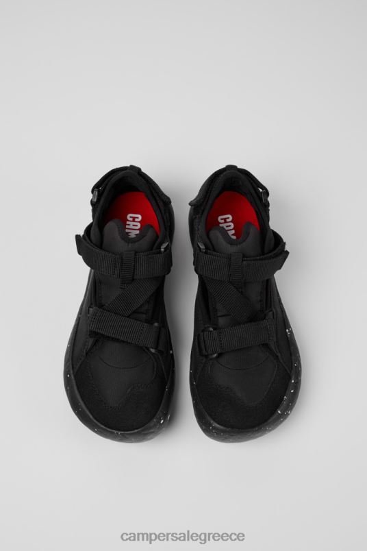 Peu Stadium Black Semi-Open Sneakers For Women Exclusive Camper V20TF162 Black