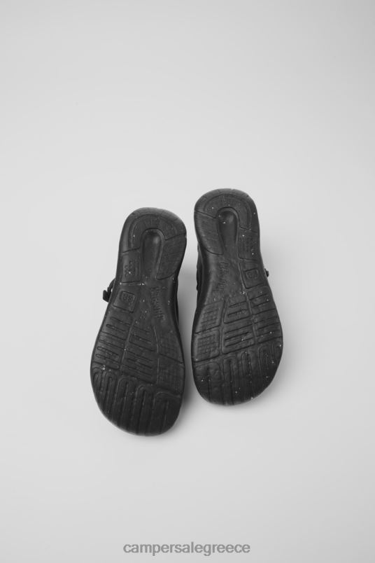 Peu Stadium Black Semi-Open Sneakers For Women Exclusive Camper V20TF162 Black