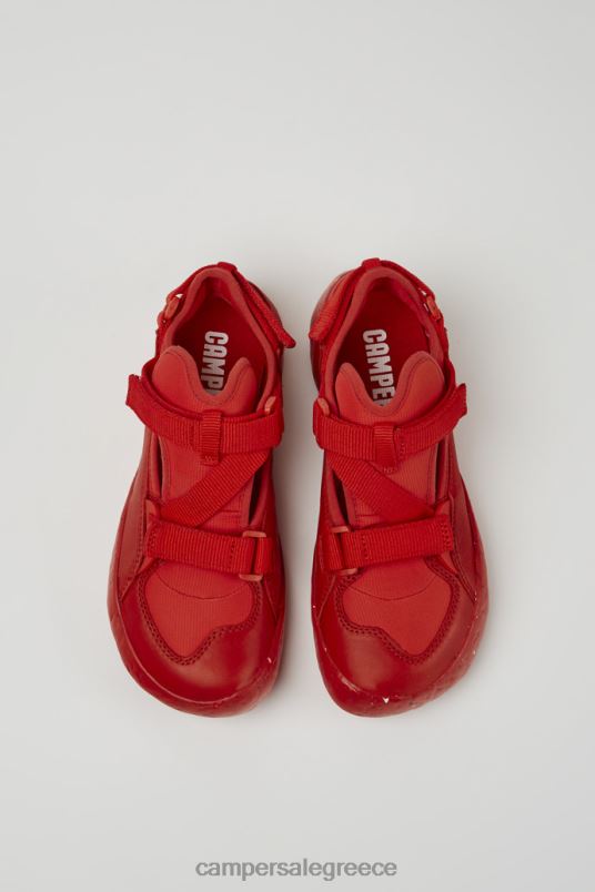 Peu Stadium Red Semi-Open Sneakers For Women New Arrivals Camper V20TF164 Red