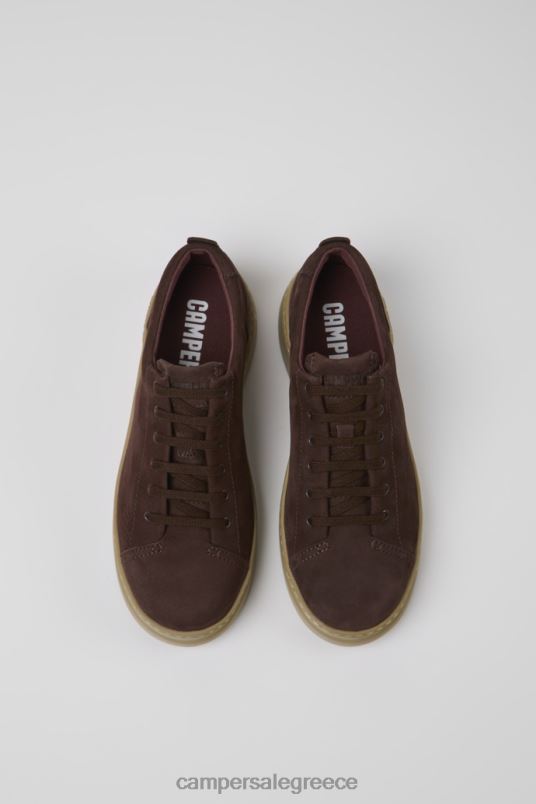 Runner Up Brown Nubuck Sneakers For WomenNew Arrivals Camper V20TF172 Brown